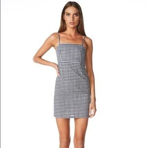 Lioness Cha Cha Gingham Mini Dress